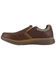 Rockport Men's Slip-On Casual Work Shoes - Steel Toe, Brown, hi-res
