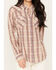 Image #3 - Wrangler Women's Plaid Western Snap Shirt, , hi-res