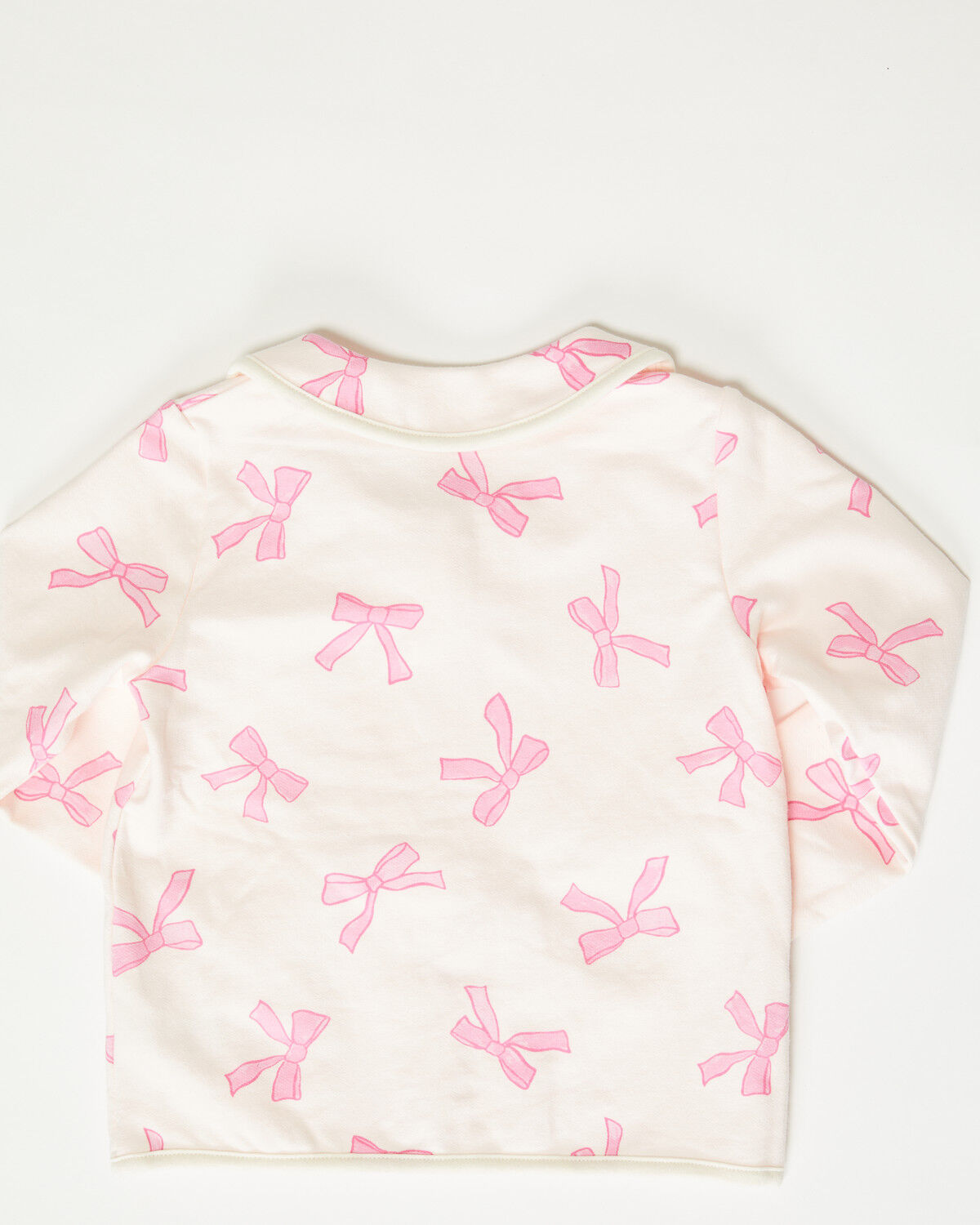 Image #2 - Angel Dear Toddler Girls' Bow Print Jacket, Light Pink, hi-res