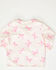Image #2 - Angel Dear Toddler Girls' Bow Print Jacket, Light Pink, hi-res