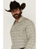 Image #2 - Cody James Men's Gravity Paisley Print Long Sleeve Snap Western Shirt, Cream, hi-res