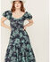 Image #2 - Free People Women's Sundrenched Floral Short Sleeve Maxi Dress, , hi-res