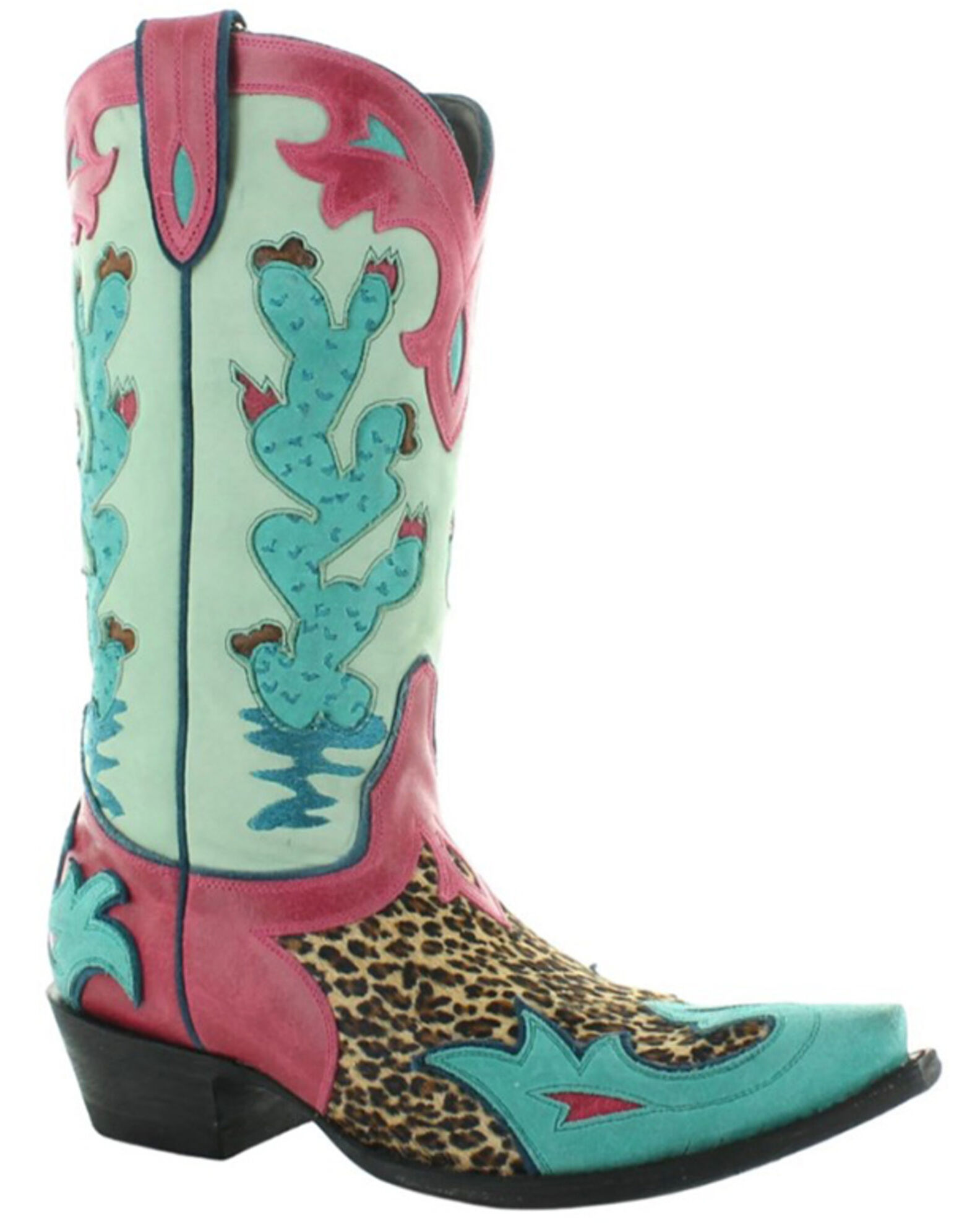 Double D by Old Gringo Women's Desert Desperado Western Boots - Snip Toe