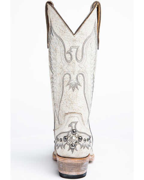 Image #5 - Idyllwind Women's Trouble Western Boots - Snip Toe, White, hi-res