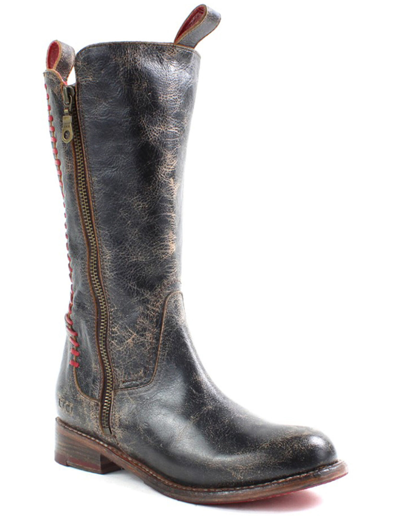 Bed Stu Women s Latifah Rustic Riding Boots Round Toe Boot Barn
