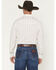 Image #4 - Wrangler 20X Men's Geo Print Long Sleeve Snap Stretch Western Shirt, White, hi-res