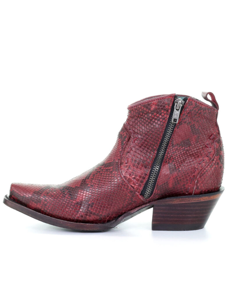 corral women's python boots