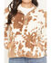 Image #3 - Shyanne Women's Roberta Polar Fleece Snap-Front Pullover, Coffee, hi-res