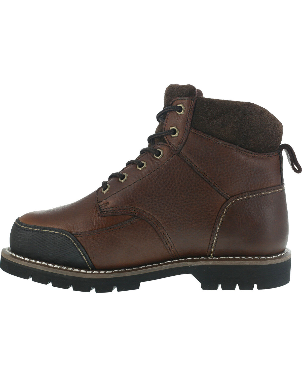 Image #4 - Iron Age Men's Dozer Met Guard Work Boots - Steel Toe, Brown, hi-res