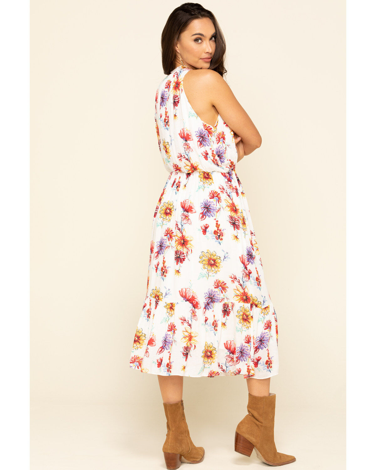 Image #2 - Stetson Women's Floral Prairie Dress, , hi-res