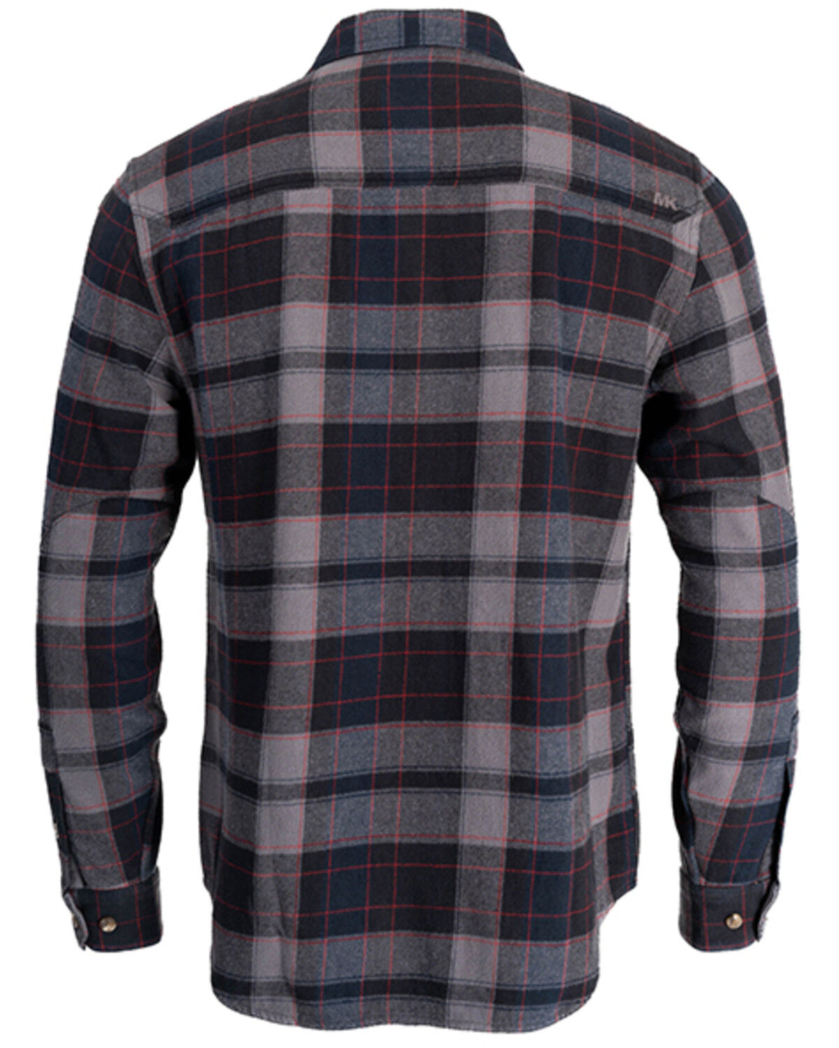 Image #2 - Mountain Khakis Men's Gatlin Plaid Print Long Sleeve Button-Down Flannel Shirt, Black, hi-res