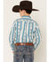 Image #4 - Ariat Boys' Southwestern Serape Striped Long Sleeve Button-Down Western Shirt, Grey, hi-res
