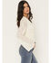Image #2 - Shyanne Women's Long Bell Sleeve Lace Top, Cream, hi-res