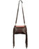 Image #2 - Scully Women's Woven Fringe Handbag, Brown, hi-res