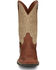 Image #4 - Justin Men's Canter Work Boots - Steel Toe, Brown, hi-res