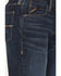 Image #2 - Ariat Men's FR M4 Lightweight DuraStretch Medium Wash Relaxed Bootcut Denim Jeans, Medium Wash, hi-res