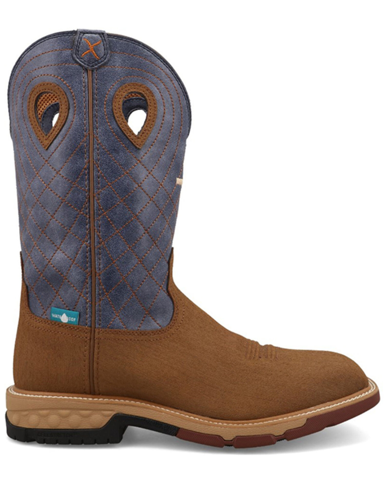 Twisted x Men s 12 Waterproof Western Work Boots Alloy Toe