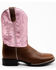 Shyanne Girls' Miss Molly Western Boots - Broad Square Toe, Pink, hi-res