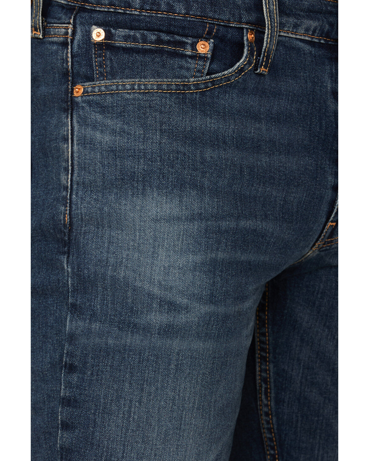 Image #2 - Levi's Men's Throttle Dark Wash Modern Stretch Slim Fit Jeans, Indigo, hi-res