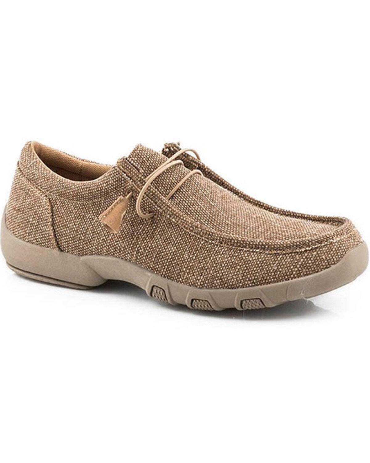 Image #1 - Roper Men's Chillin Casual Chukka Shoes - Moc Toe, Tan, hi-res