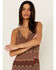 Image #2 - Rock & Roll Denim Women's Sleeveless Geo Print Maxi Dress, , hi-res
