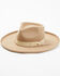 Shyanne Women's Ribbon Wool Felt Fashion Western Hat , Tan, hi-res