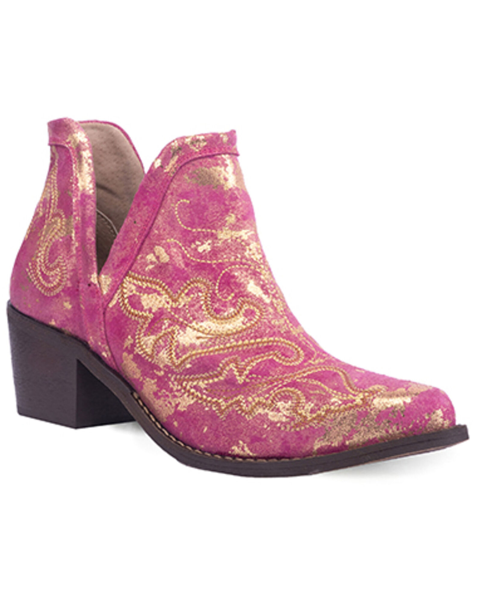 Circle G Women s Western Booties Snip Toe Boot Barn