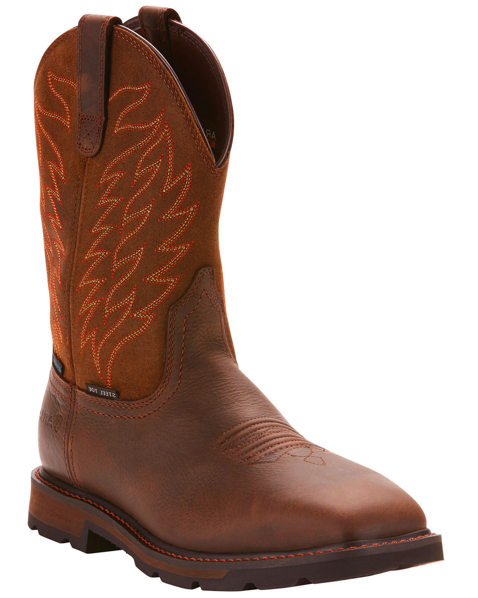 Ariat Men s Groundbreaker H20 Western Boots Steel Toe