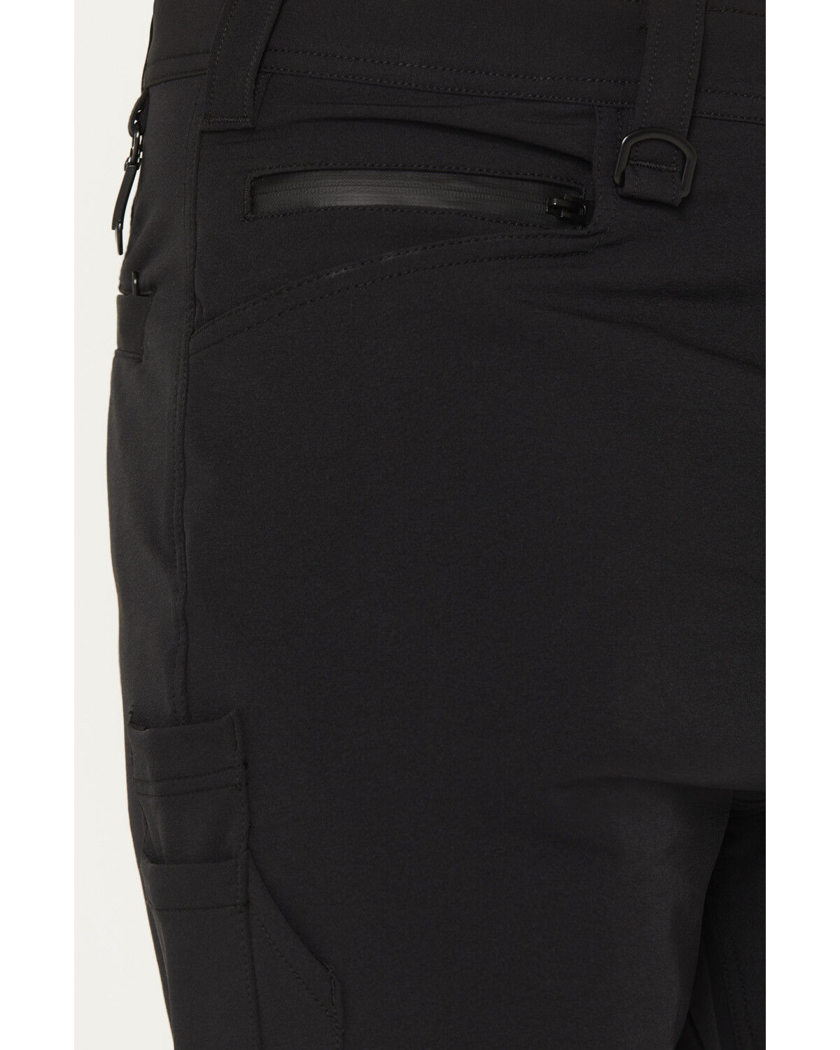 Image #2 - Thorogood Men's Infinity DWR Soft Shell Relaxed Straight Stretch Work Pants, Black, hi-res