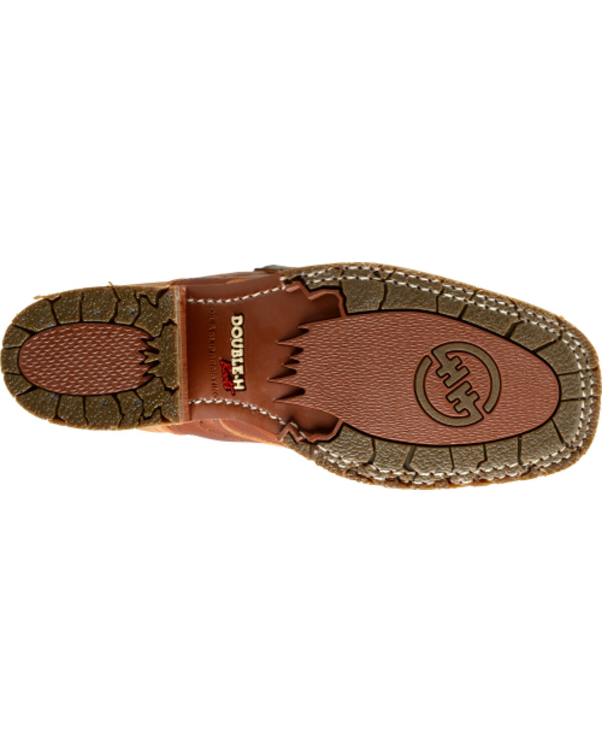 Image #4 - Double H Men's Snakebite Saddle Vamp Western Boots - Square Toe, , hi-res