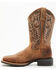 Image #3 - Shyanne Women's Shay Xero Gravity Western Performance Boots - Broad Square Toe, Brown, hi-res