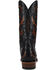 Image #5 - Dan Post Men's Tularosa Inlay Tall Western Boots - Snip Toe, Black, hi-res