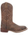 Image #2 - Laredo Men's Chauncy Western Boots - Broad Square Toe, Taupe, hi-res
