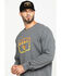 Image #5 - Hawx Men's Grey Box Logo Graphic Thermal Long Sleeve Work Shirt , , hi-res