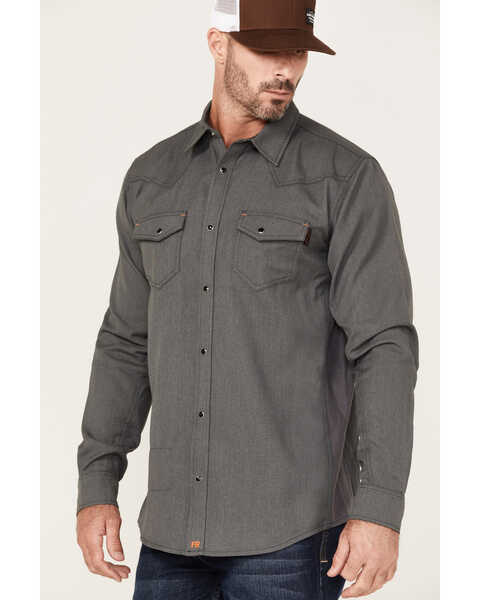 Men's Cody James FR Vented Long Sleeve Button-Down Work Shirt