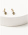 Image #3 - Lainey Wilson Women's Country Cool  Star Earring Set - 3 Piece, Gold, hi-res