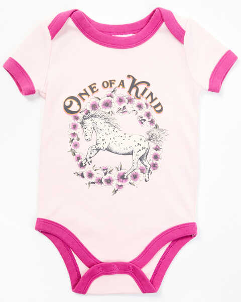 Shyanne Infant Girls' One Of A Kind Onesie Sleep Set, Pink, hi-res