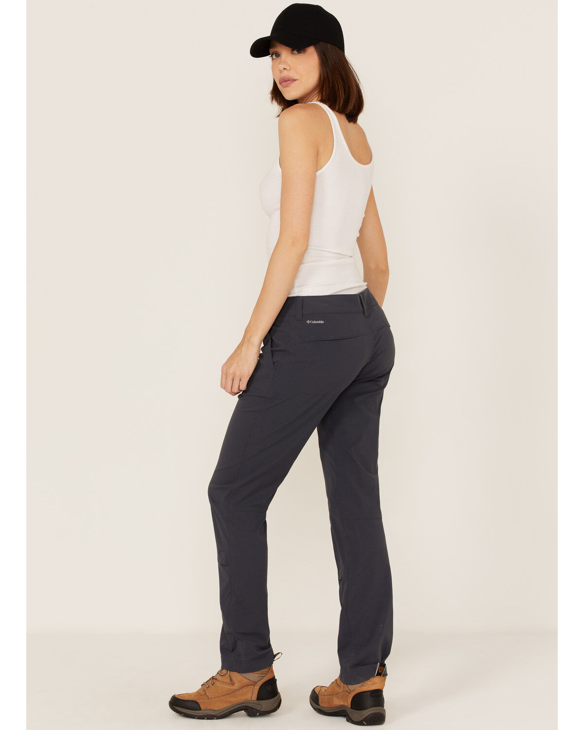 Image #3 - Columbia Women's Saturday Trail Stretch Pants, Navy, hi-res
