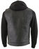 Image #3 - Milwaukee Leather Men's Club Style Zip Front Vest and Full Sleeve Hooded Jacket - Big, Black, hi-res