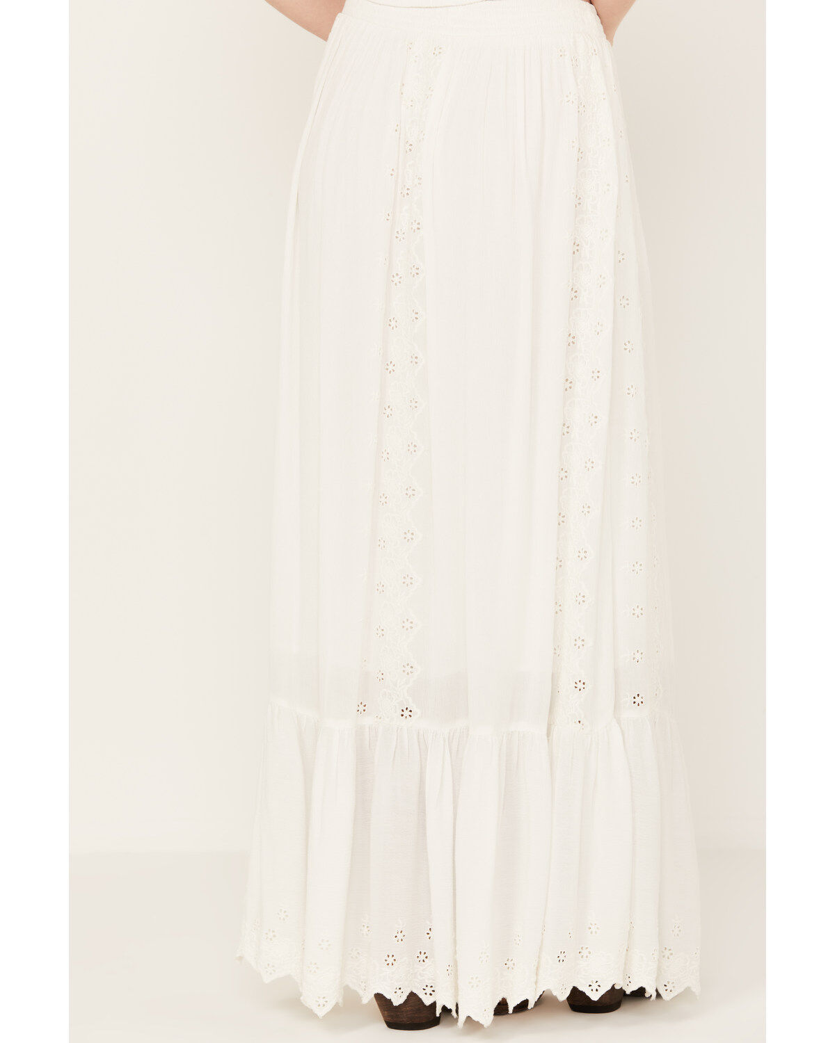 Image #5 - Idyllwind Women's Holly Eyelet Maxi Skirt, , hi-res