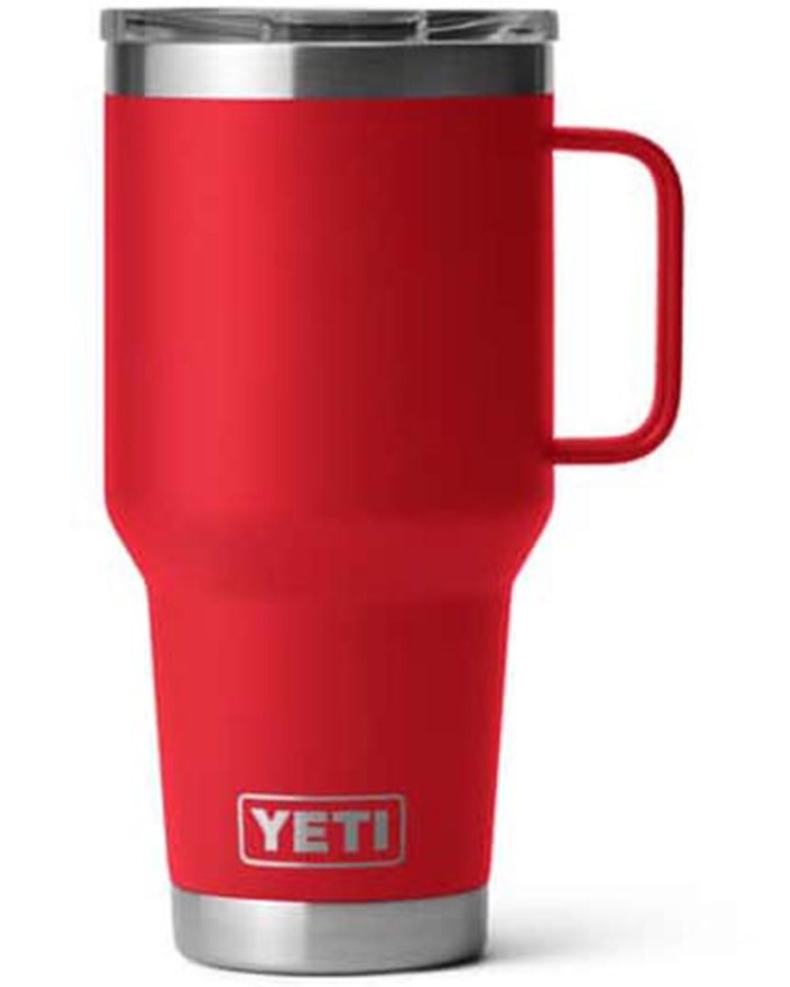 Image #1 - YETI Rambler® Stronghold Lid™ 30oz Travel Mug, Red, hi-res