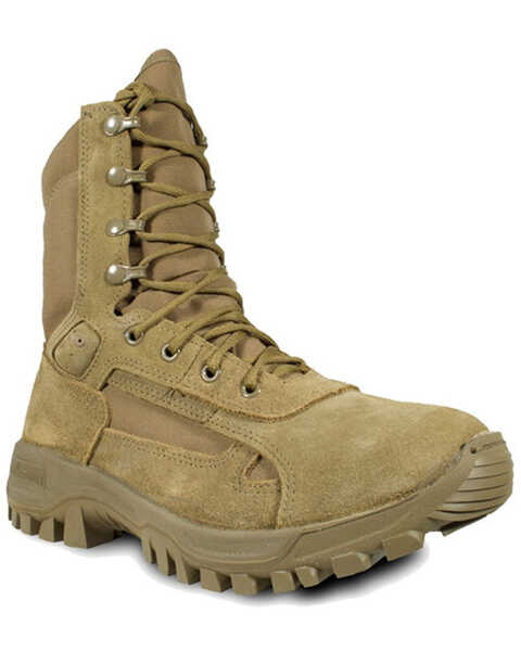 McRae Men's Terassault T1 Hot Weather Combat Boots - Soft Toe, Coyote, hi-res