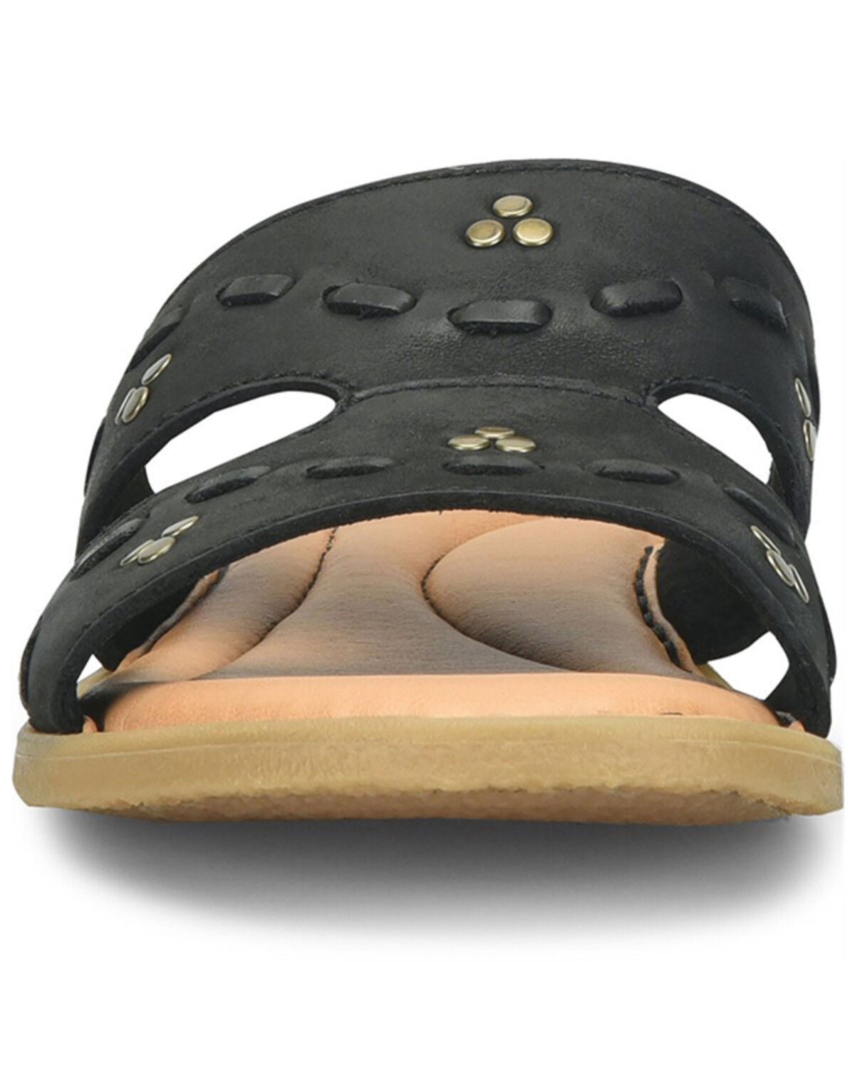 Image #5 - Born Women's Benita Studded Sandals, Black, hi-res