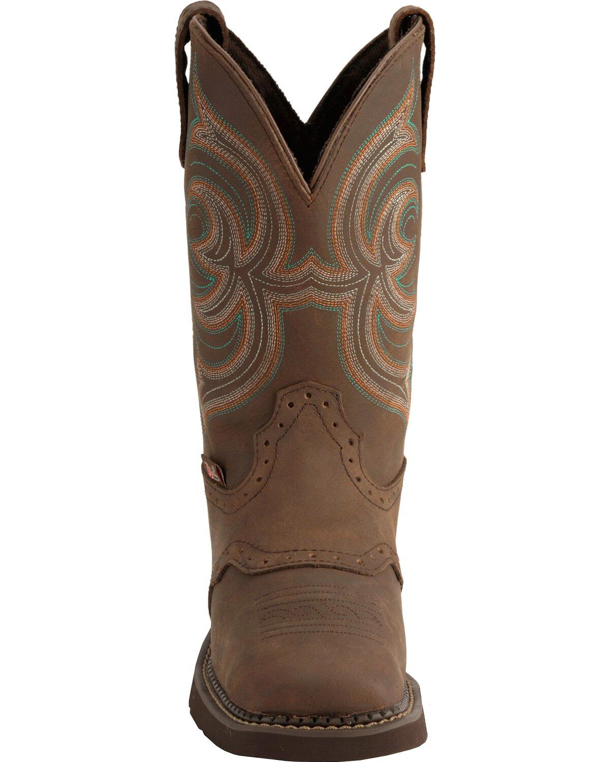 justin gypsy women's square toe western boots