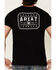 Image #4 - Ariat Men's Black 93 Liberty Logo Graphic T-Shirt , , hi-res