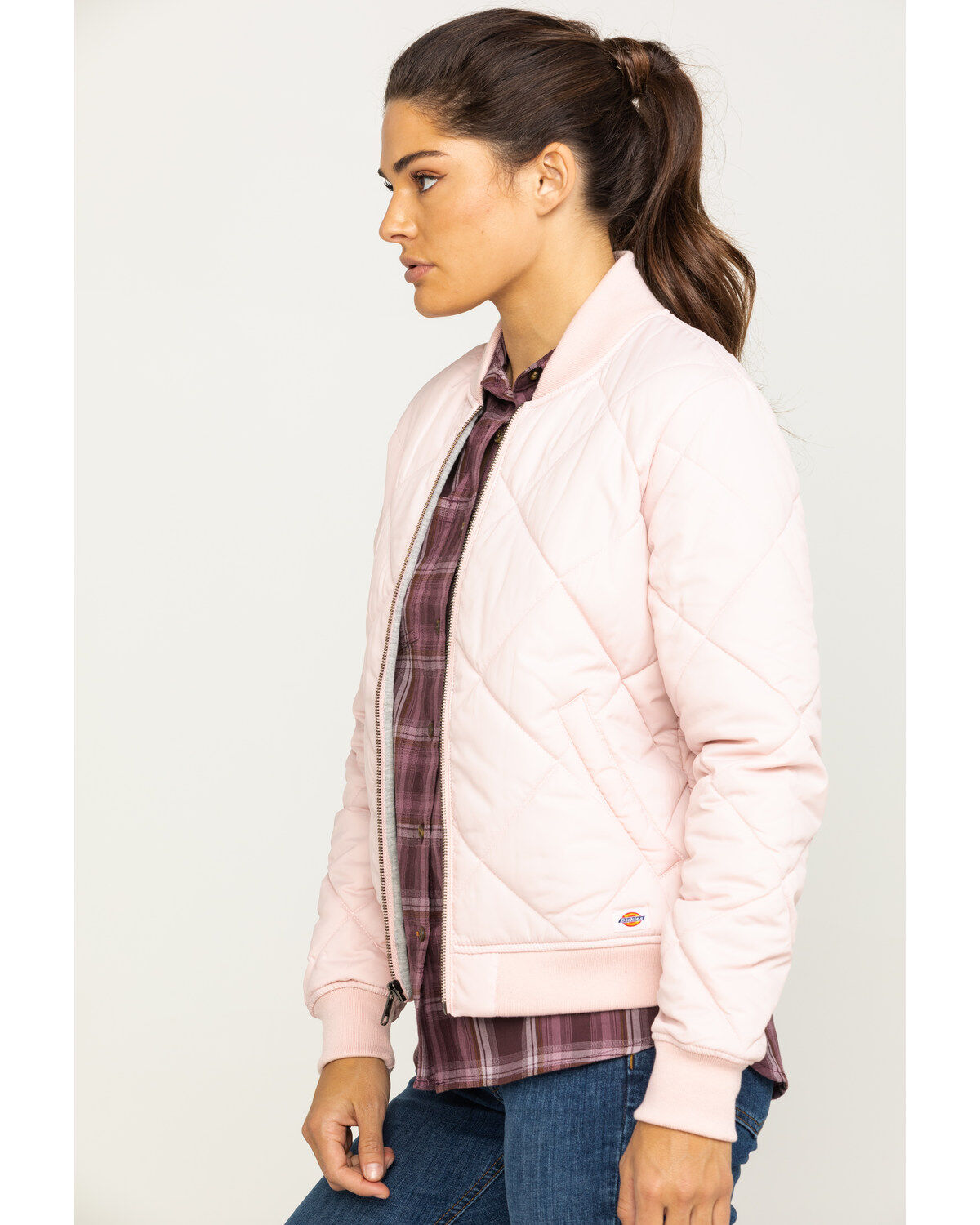 Image #3 - Dickies Women's Quilted Bomber Jacket, , hi-res