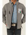 Image #3 - Cowboy Hardware Boys' Fuerte Bull Zip Jacket, Grey, hi-res