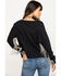 Image #2 - Roper Women's Chain Fringe Long Sleeve Top, , hi-res