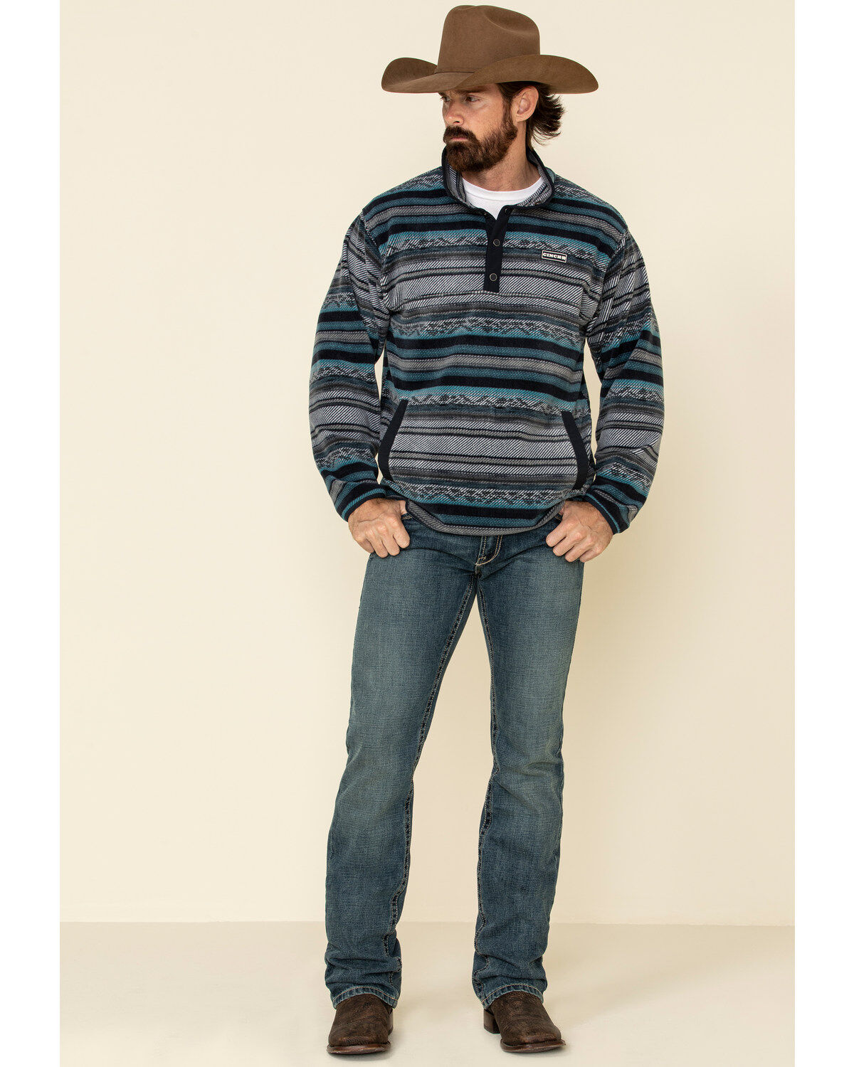 mens cinch pullover