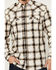 Image #3 - Moonshine Spirit Men's Crescendo Plaid Print Long Sleeve Snap Western Shirt, White, hi-res